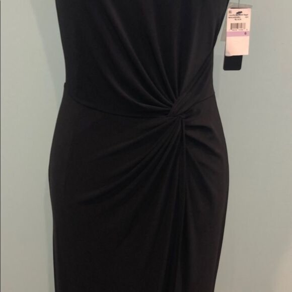 Prom Dress!! Long Black Chinese Laundry Dress sz 6 - Picture 3 of 5